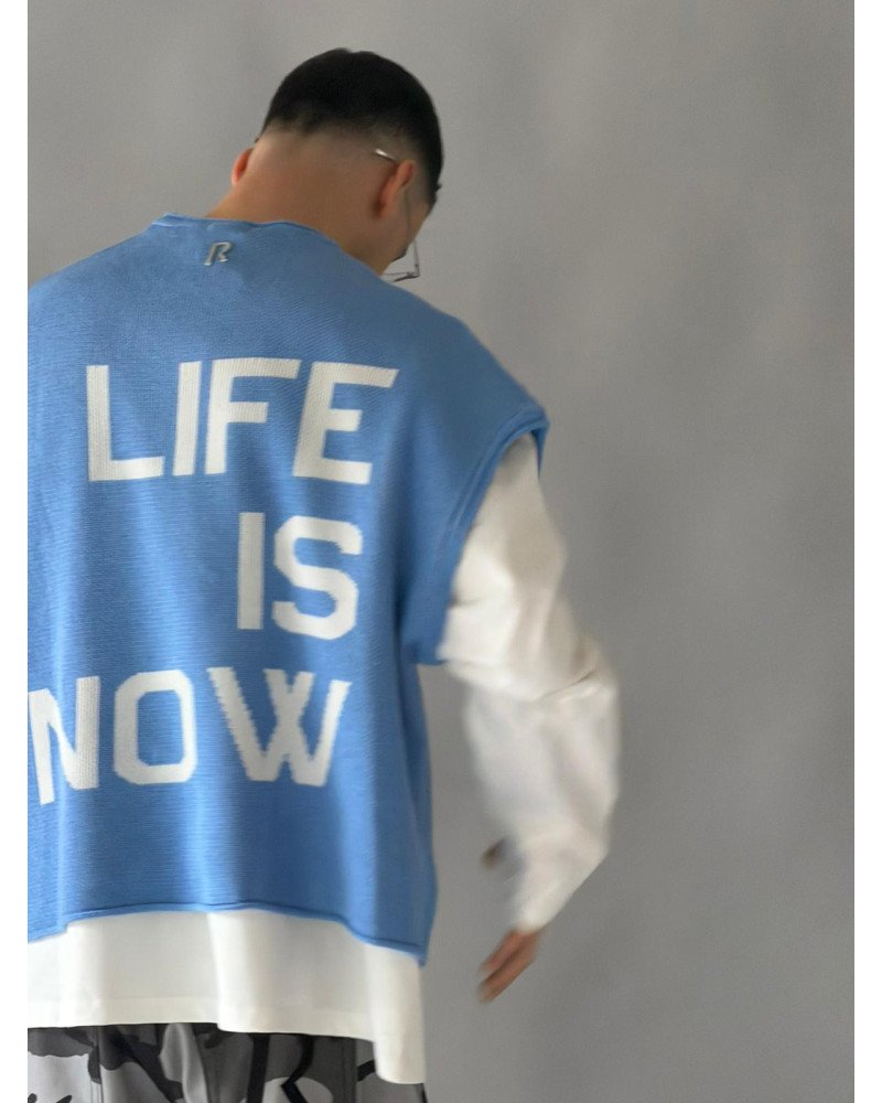 BOX - Smanicato in maglia - Life is Now